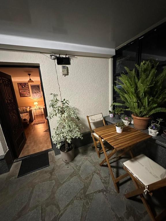 Patio nebo venkovní prostory v ubytování Guest House Panda