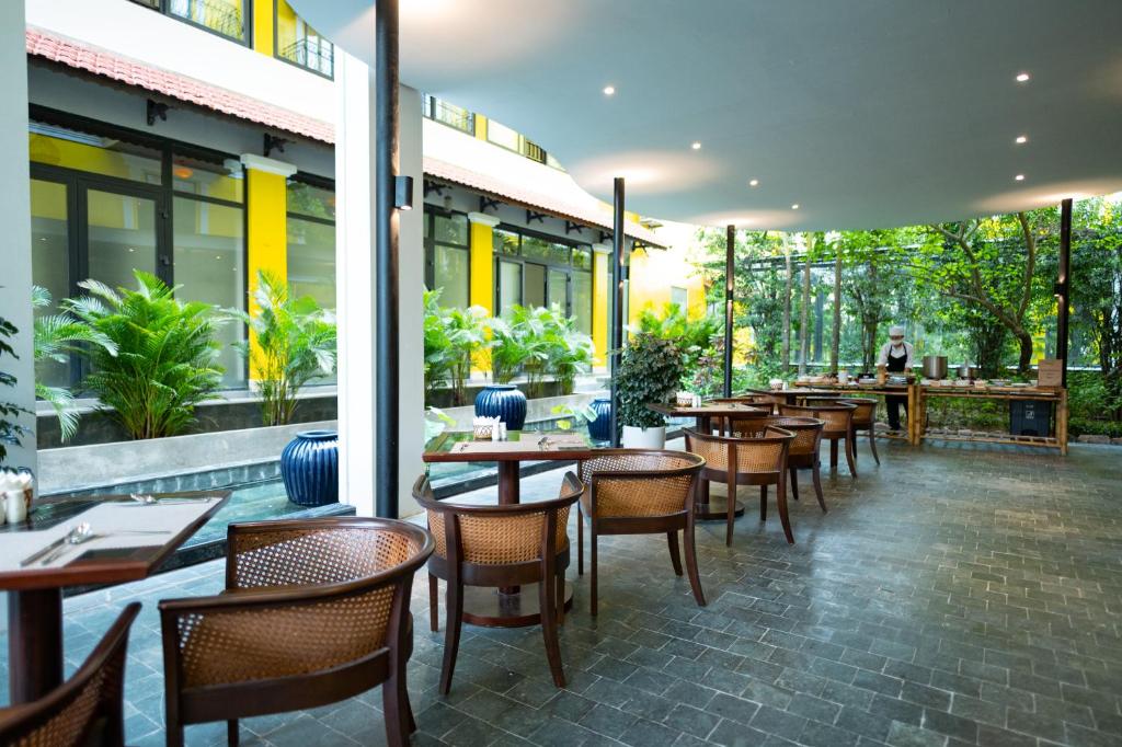 Restaurace v ubytování Bel Marina Hoi An Resort