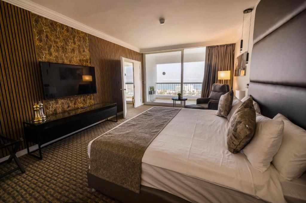 Letto o letti in una camera di David Dead Sea Resort & Spa