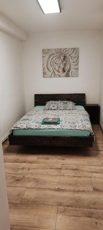 Postel nebo postele na pokoji v ubytování Apartmány Kristýna