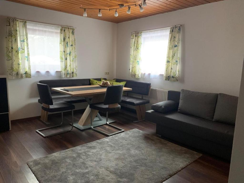 Posezení v ubytování Apartment Boden