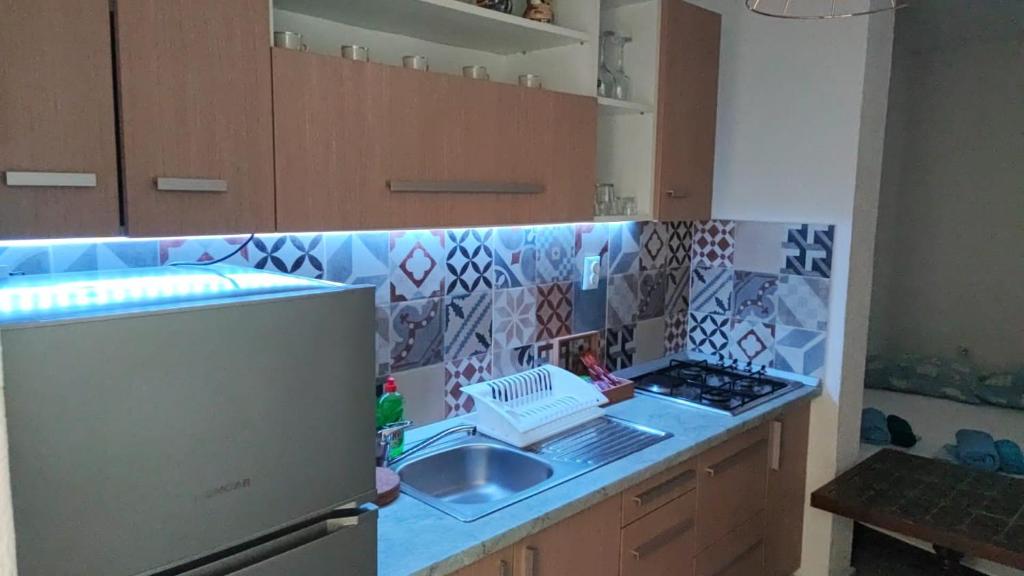 Kuchyňa alebo kuchynka v ubytovaní Apartments Marecic