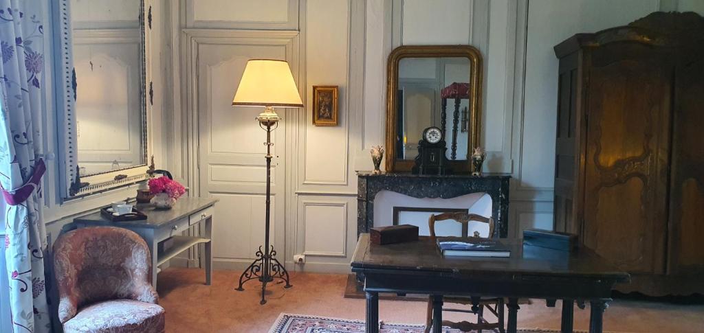 chateau du Bois-Riou - 带私人浴室的双人间
