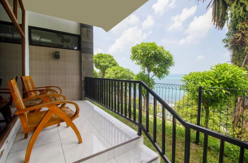 kahai beach hotel - Queen Room Met Uitzicht Op Zee