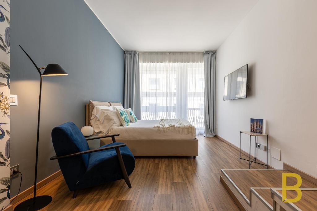 A television and/or entertainment centre at BePlace Apartments in Duomo