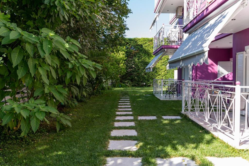 Zahrada ubytování Ideal Boutique Hotel