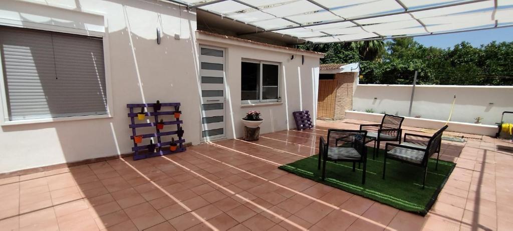 Balkón nebo terasa v ubytování Tanufé Casa Vacanze