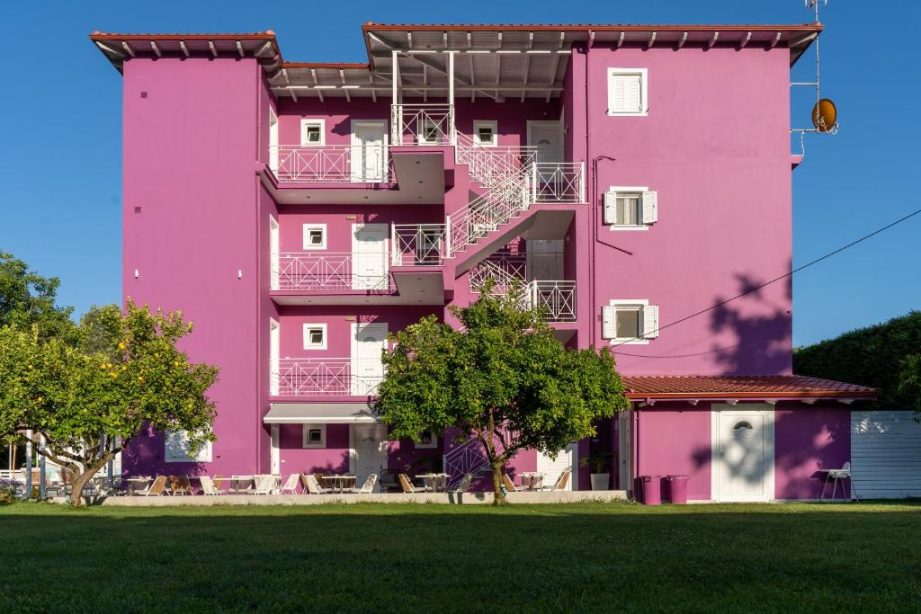 Budova, kde se apartmán nachází