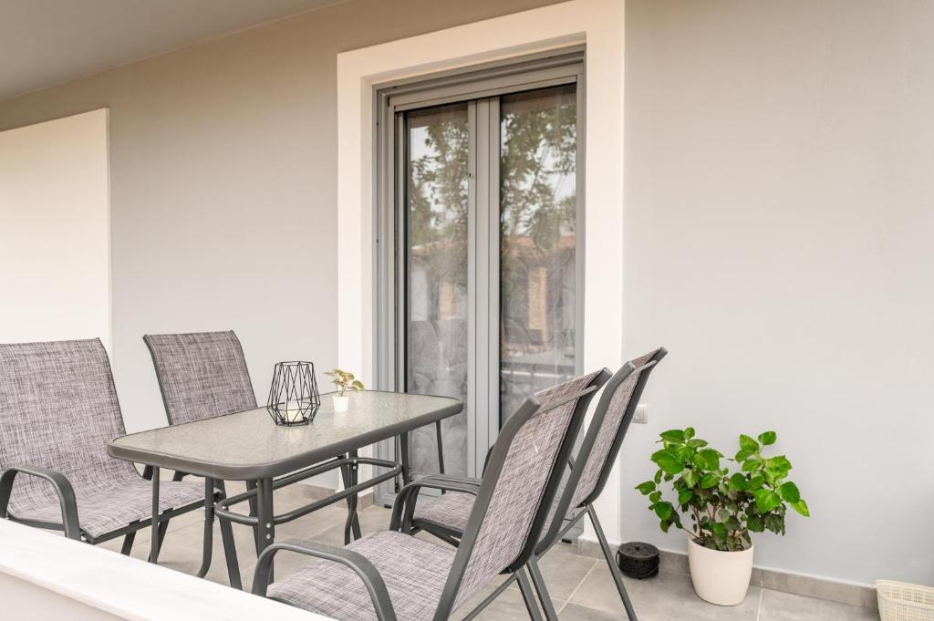 Posezení v ubytování Dalie Luxury Suites