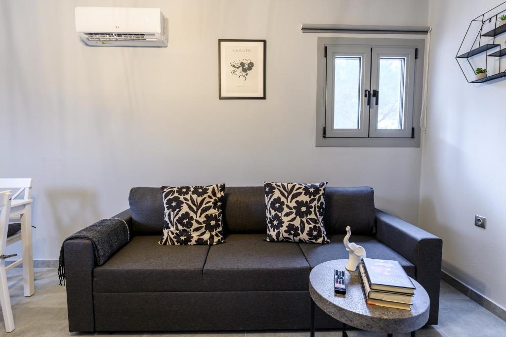 Posezení v ubytování Dalie Luxury Suites