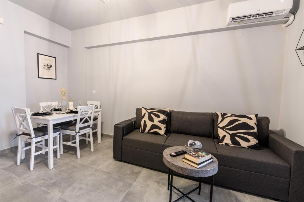Posezení v ubytování Dalie Luxury Suites