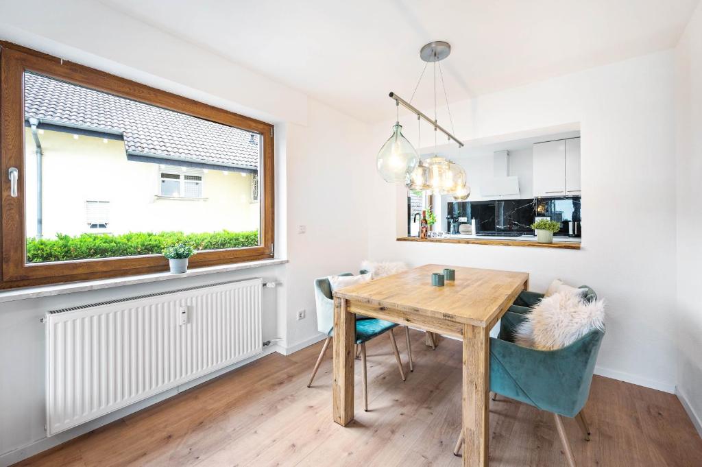 Kuchyň nebo kuchyňský kout v ubytování Casa Tortuga - Ruhige 3 Zimmer Wohnung in Hüttenfeld