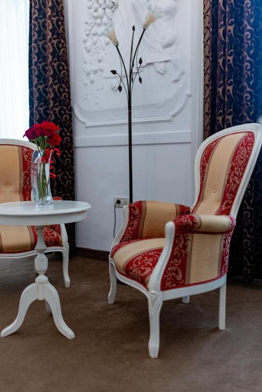 Część wypoczynkowa w obiekcie Boutique Hotel Kaštel