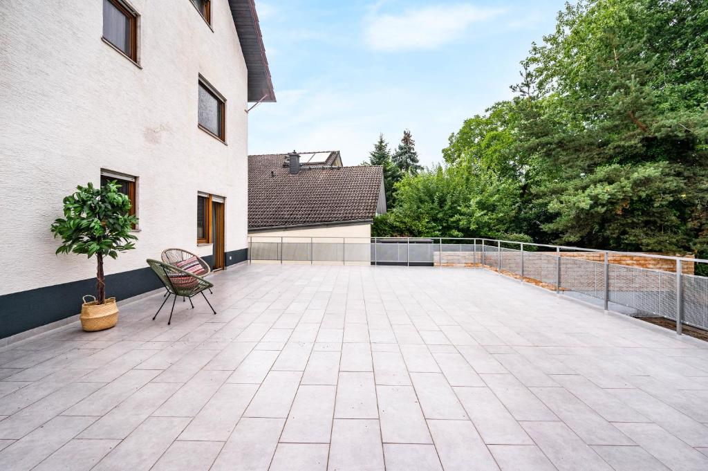 Balkón nebo terasa v ubytování Casa Tortuga - Ruhige 3 Zimmer Wohnung in Hüttenfeld
