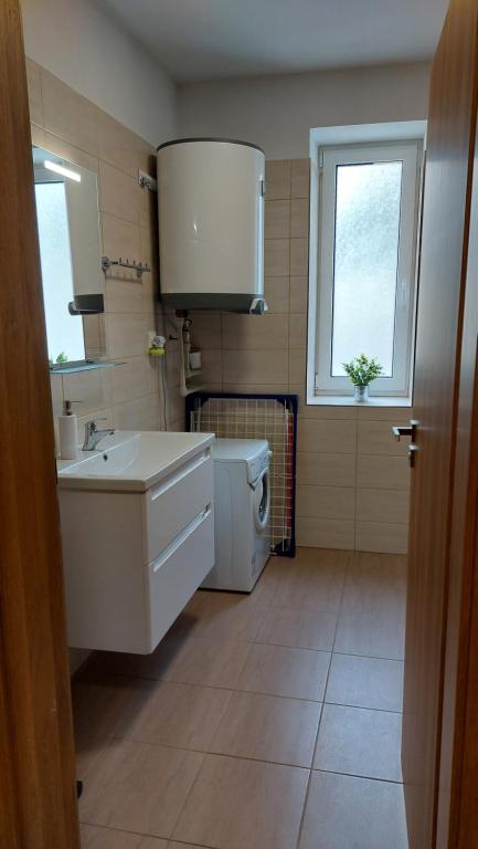 Kuchyň nebo kuchyňský kout v ubytování Apartmán Lipno s výhledem na jezero