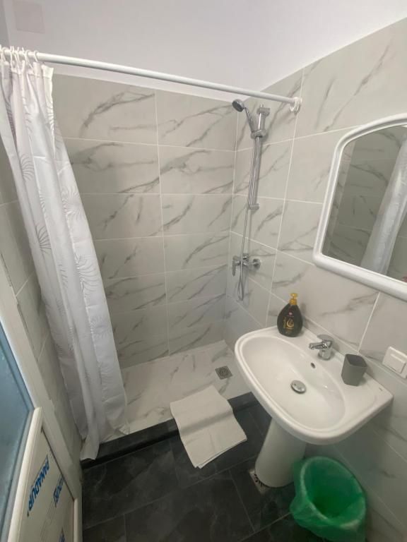 Koupelna v ubytování Valivillas Studio & Apartaments