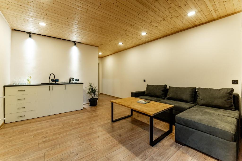 Posezení v ubytování TITA ROOMS