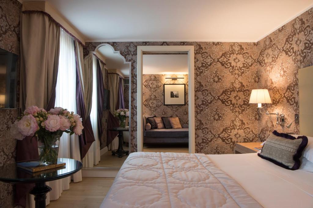 Postel nebo postele na pokoji v ubytování Splendid Venice - Starhotels Collezione