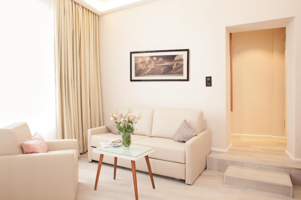 Posezení v ubytování Hotel Schweriner Hof