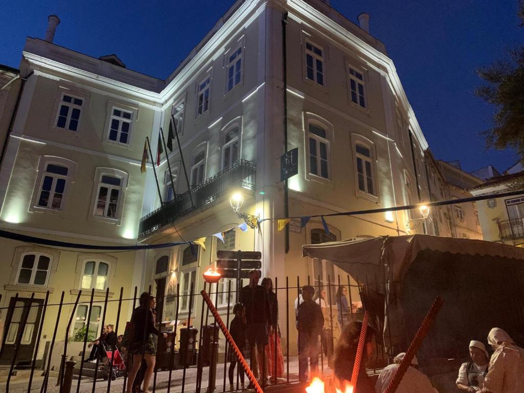 O edifício em que o hostel se localiza