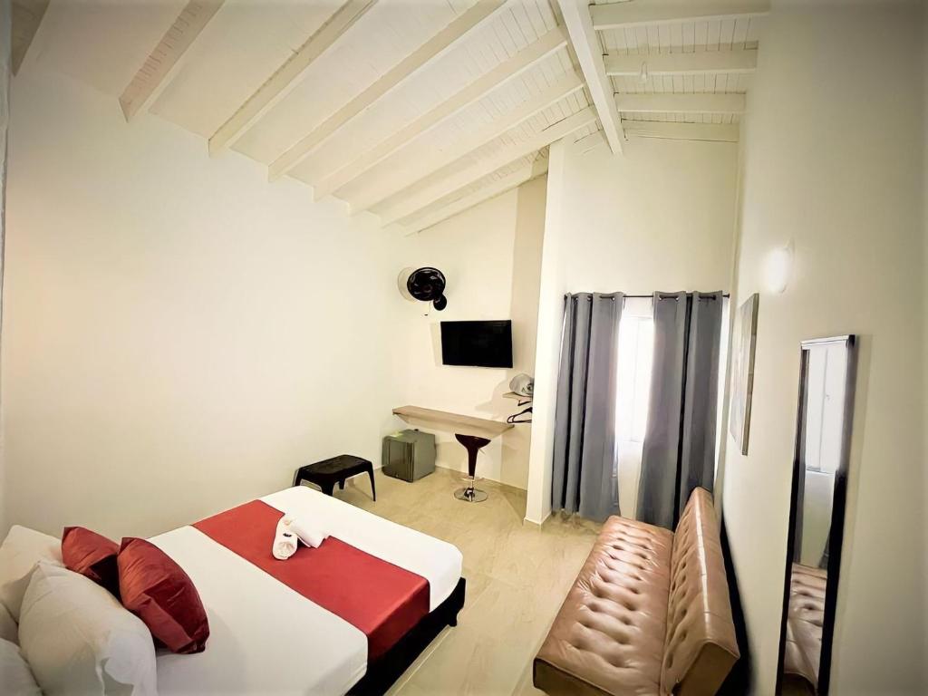 Postel nebo postele na pokoji v ubytování Hotel 12 Nights