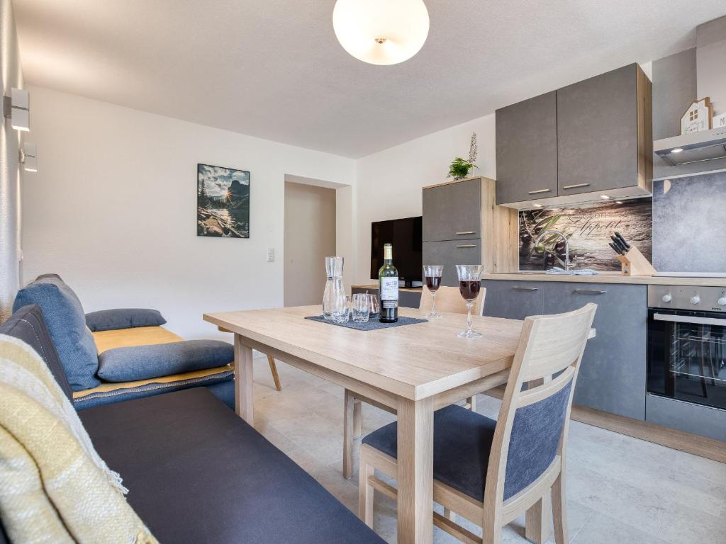 Kuchyň nebo kuchyňský kout v ubytování Chill Out Apartments