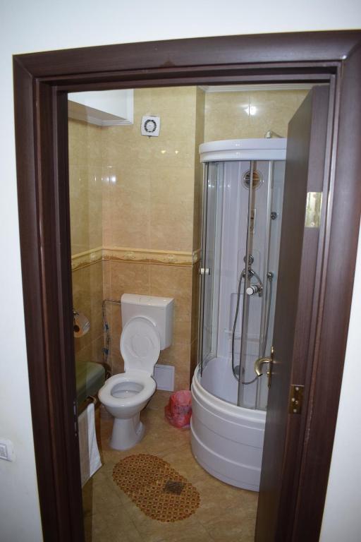 Koupelna v ubytování Hotel Ibiza