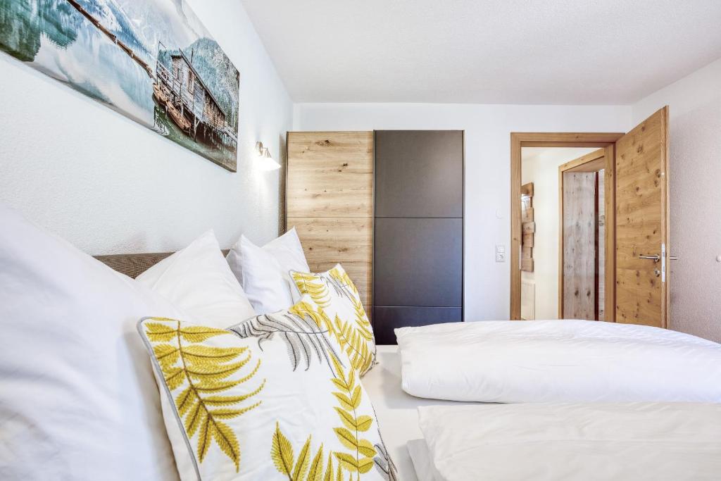 Postel nebo postele na pokoji v ubytování Chill Out Apartments