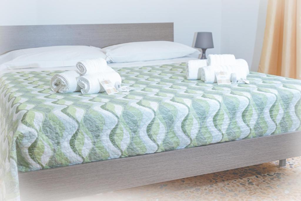 Кровать или кровати в номере Casa Rosalba