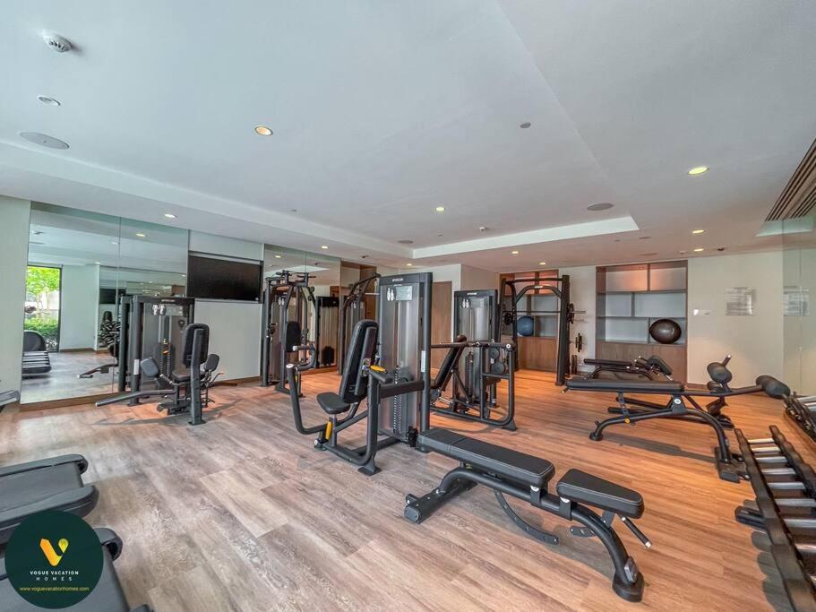 Fitness centrum a/nebo fitness zařízení v ubytování Vogue Downtown - Act 1 Act 2