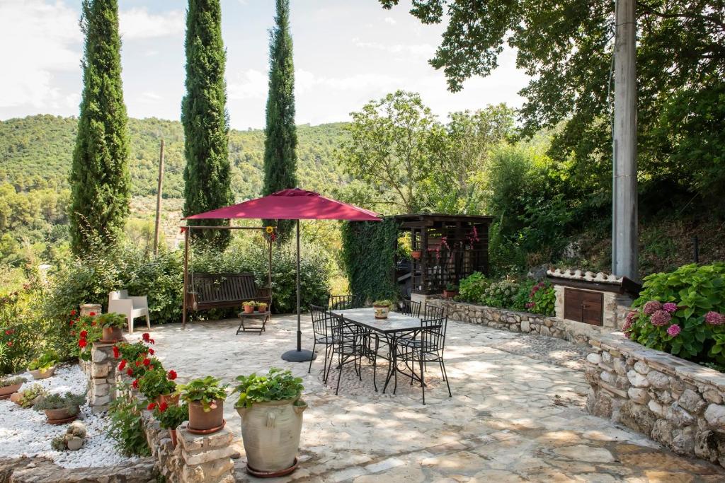 Zahrada ubytování Volver B&B Spoleto