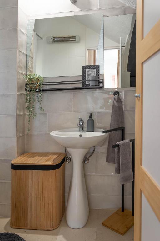 Koupelna v ubytování House Madrino