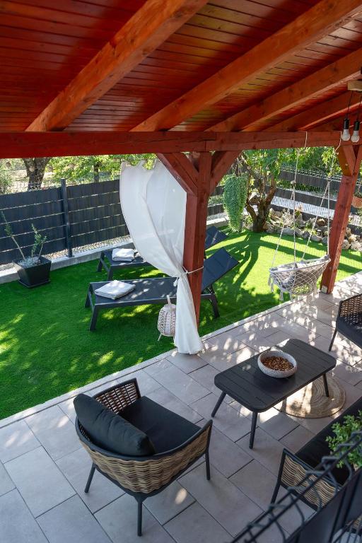 Zahrada ubytování House Madrino
