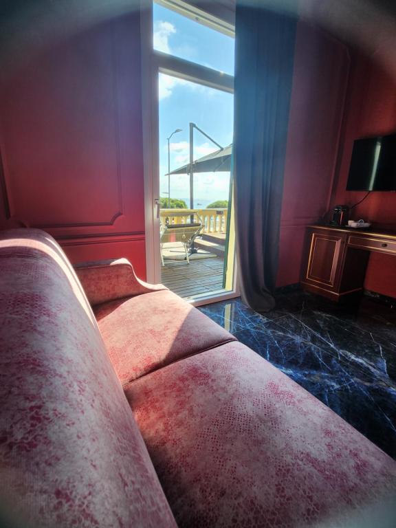 Posezení v ubytování Hotel Zia Piera
