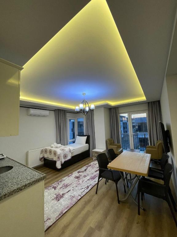 Posezení v ubytování Sulduz Hotel Apart & SPA