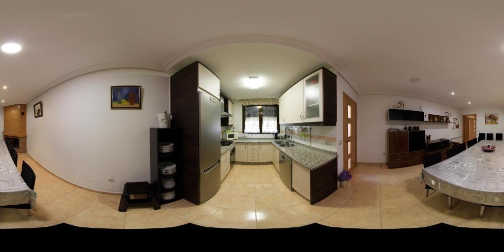 TV a/nebo společenská místnost v ubytování Casa vacacional El Arroyo