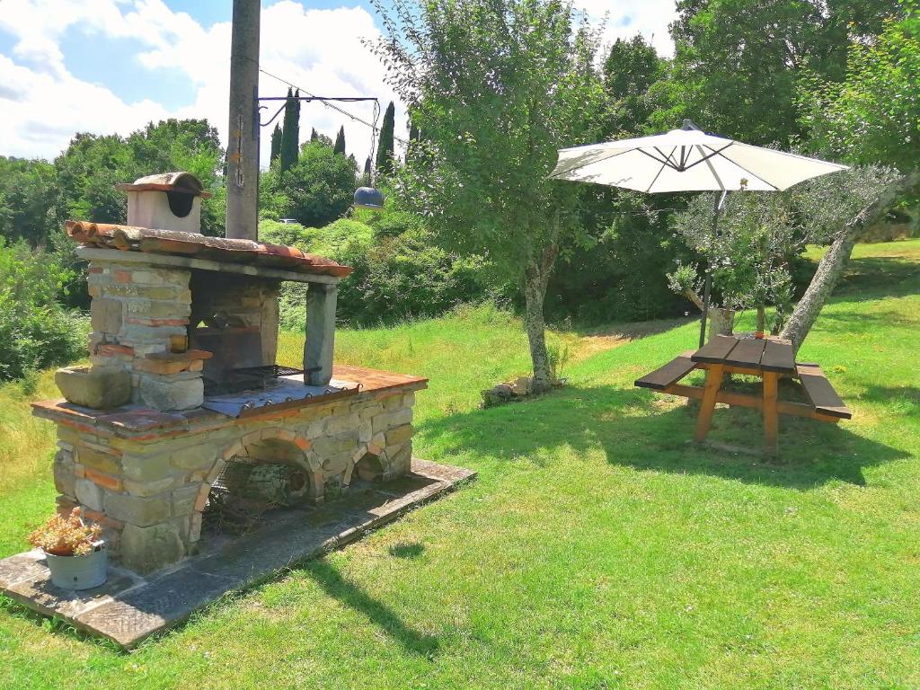 Vonkajšia záhrada v ubytovaní Villa Acadirospi