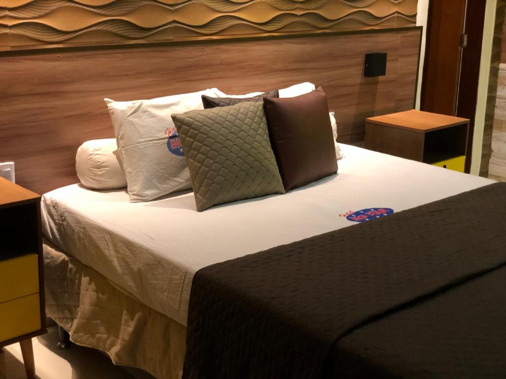 Postel nebo postele na pokoji v ubytování HOTEL BIGSTAR