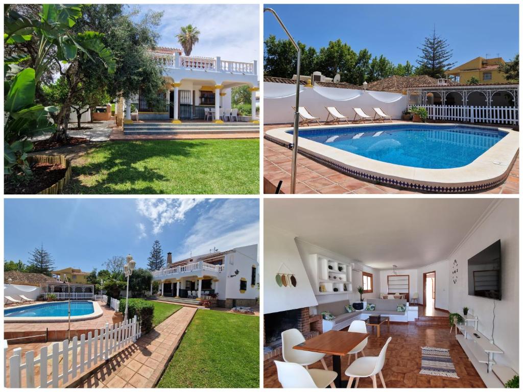 Bazén v ubytovaní Villa Lucía - Benalmádena Costa alebo v jeho blízkosti