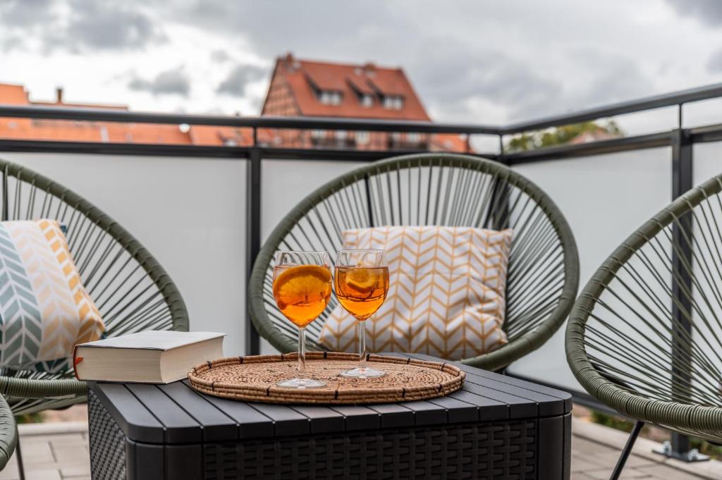 Fotografie z fotogalerie ubytování Modernes Apartment, Altstadt, Parkplatz, NETFLIX v destinaci Quedlinburg