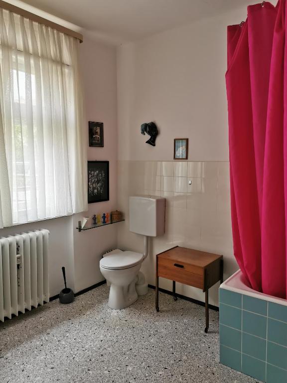 Koupelna v ubytování Gundis Gästezimmer