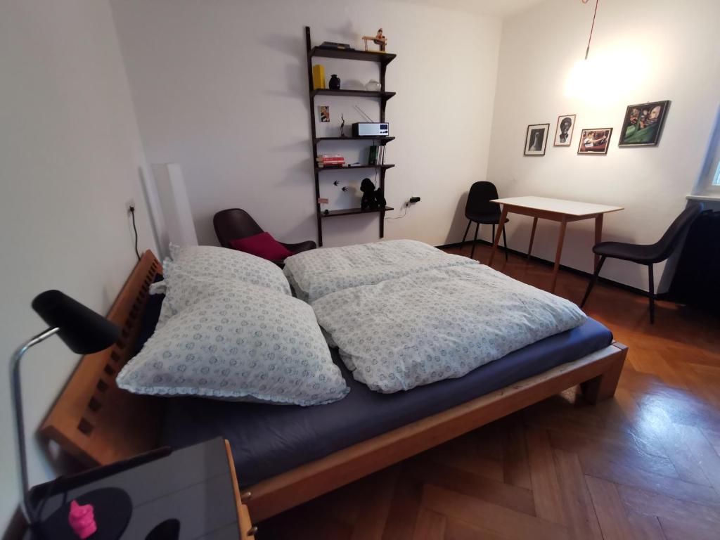 Postel nebo postele na pokoji v ubytování Gundis Gästezimmer
