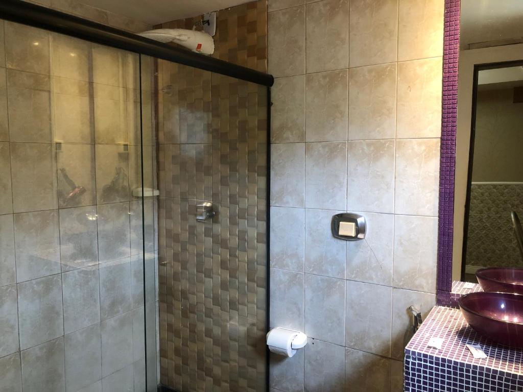 Koupelna v ubytování HOTEL BIGSTAR