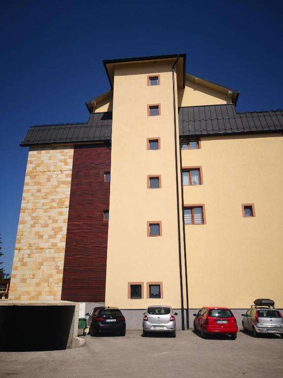 Budova, kde se apartmán nachází