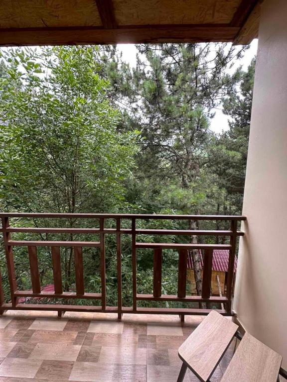Balkón nebo terasa v ubytování Sochiner Hotel