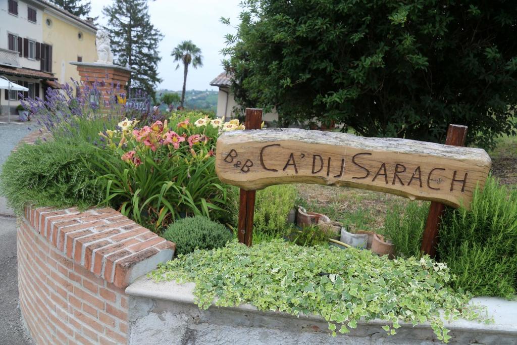 Zahrada ubytování CA' DIJ SARACH