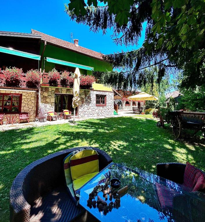 Zahrada ubytování Villa Miris Dunja