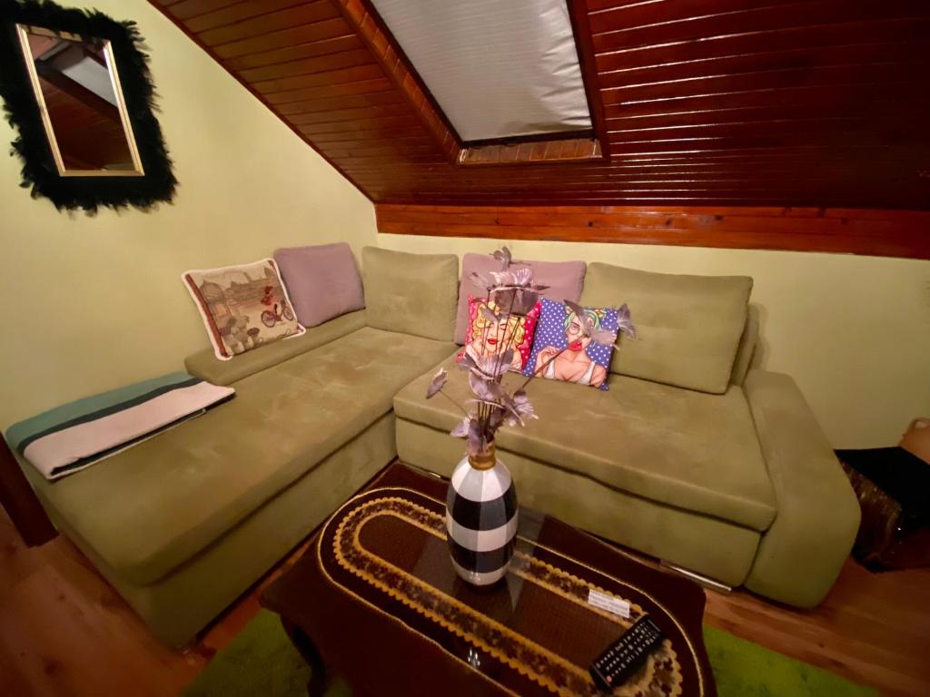 Posezení v ubytování Villa Miris Dunja