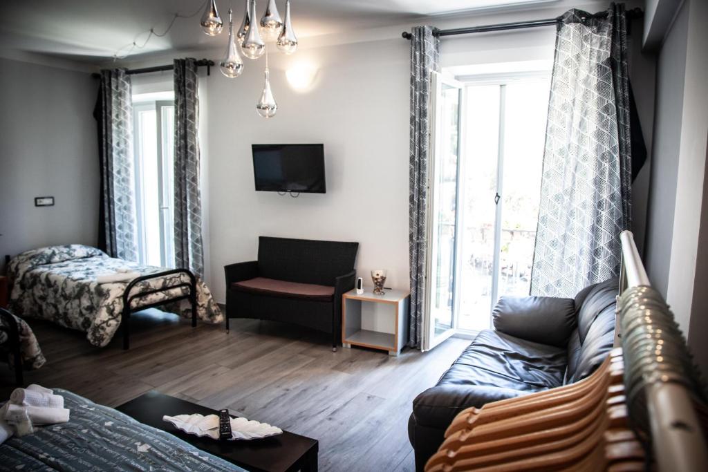 Postel nebo postele na pokoji v ubytování B&B La Torre