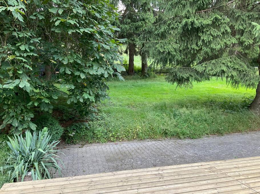 Zahrada ubytování Wohnung in idyllischem Örtchen